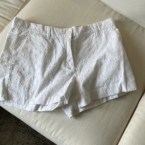 White dress shorts